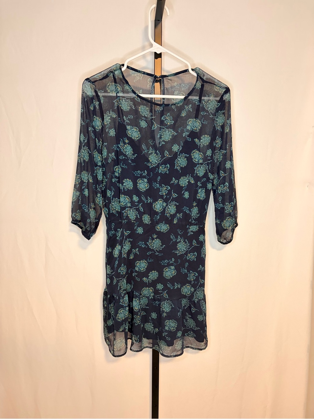 Abercrombie & Fitch Navy Floral Mini Dress